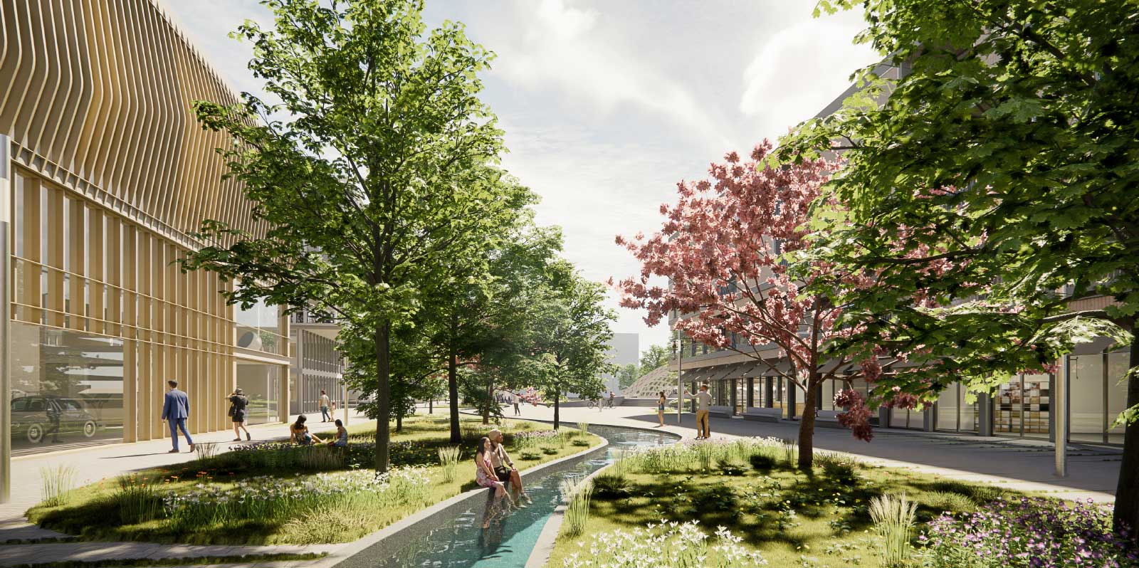 Visualisierung Funkenbergquartier Herne